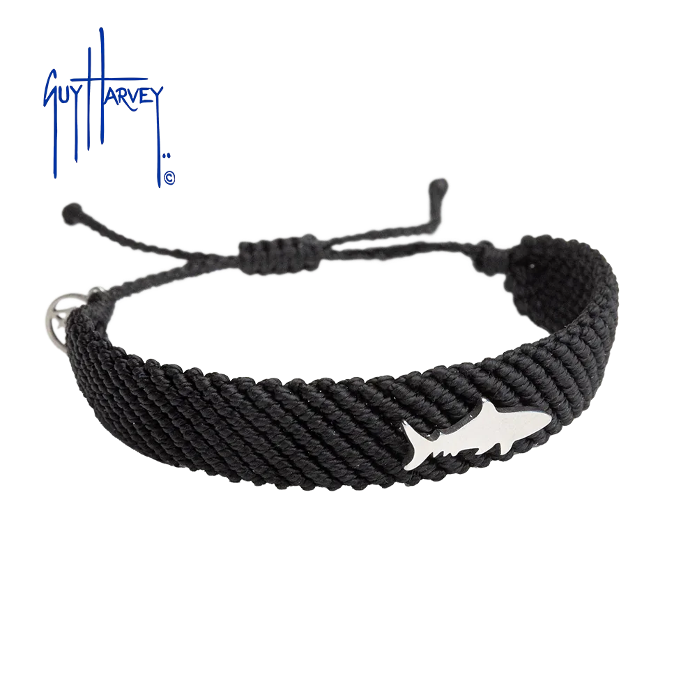 Image of Guy Harvey Braided Shark Bracelet