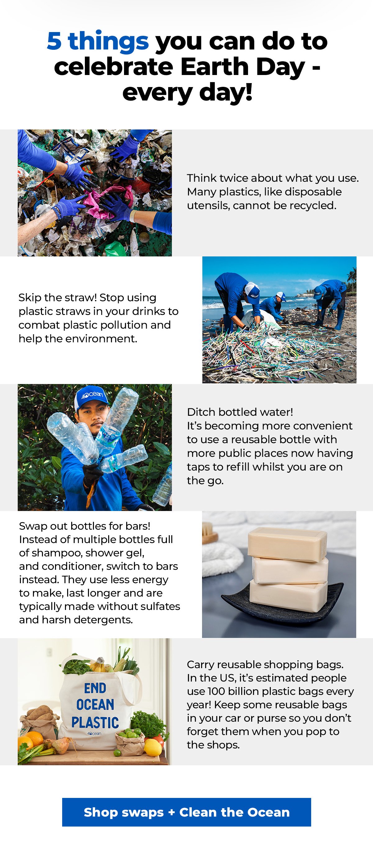 5 things you can do to celebrate Earth Day - every day!