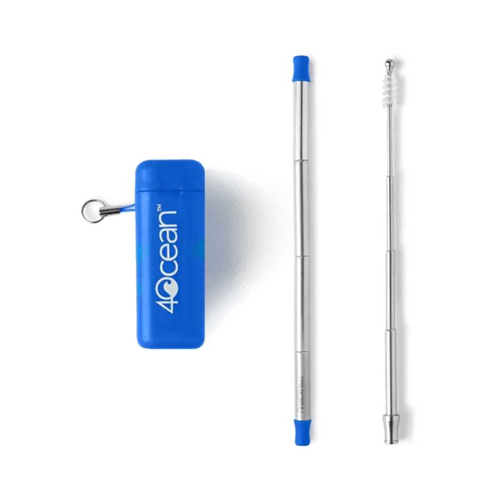 Image of 4ocean x FinalStraw Collapsible Travel Straw 2.0