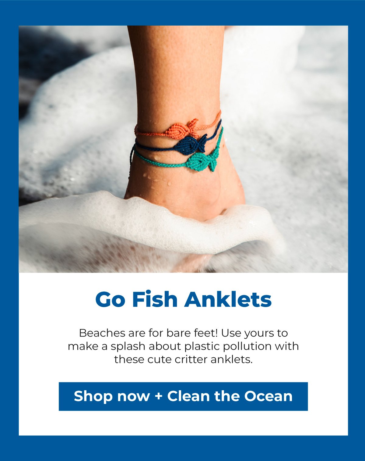 go fish anklet