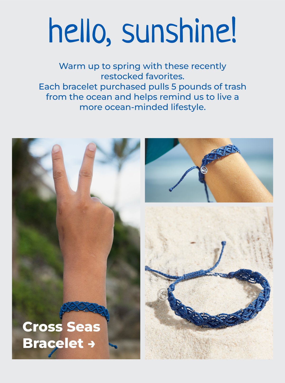 cross seas bracelet