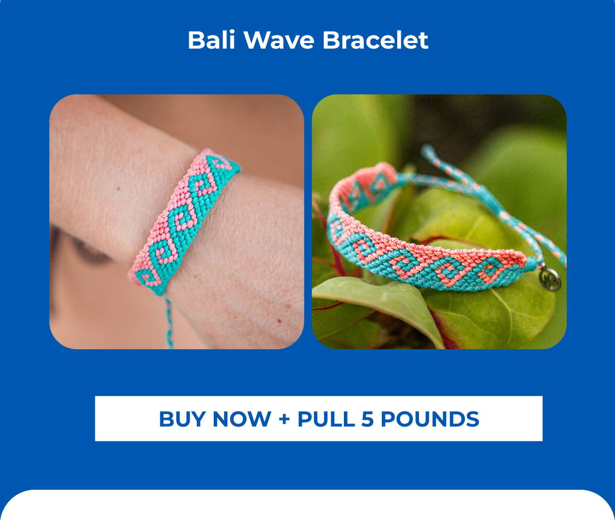 Bali wave bracelet