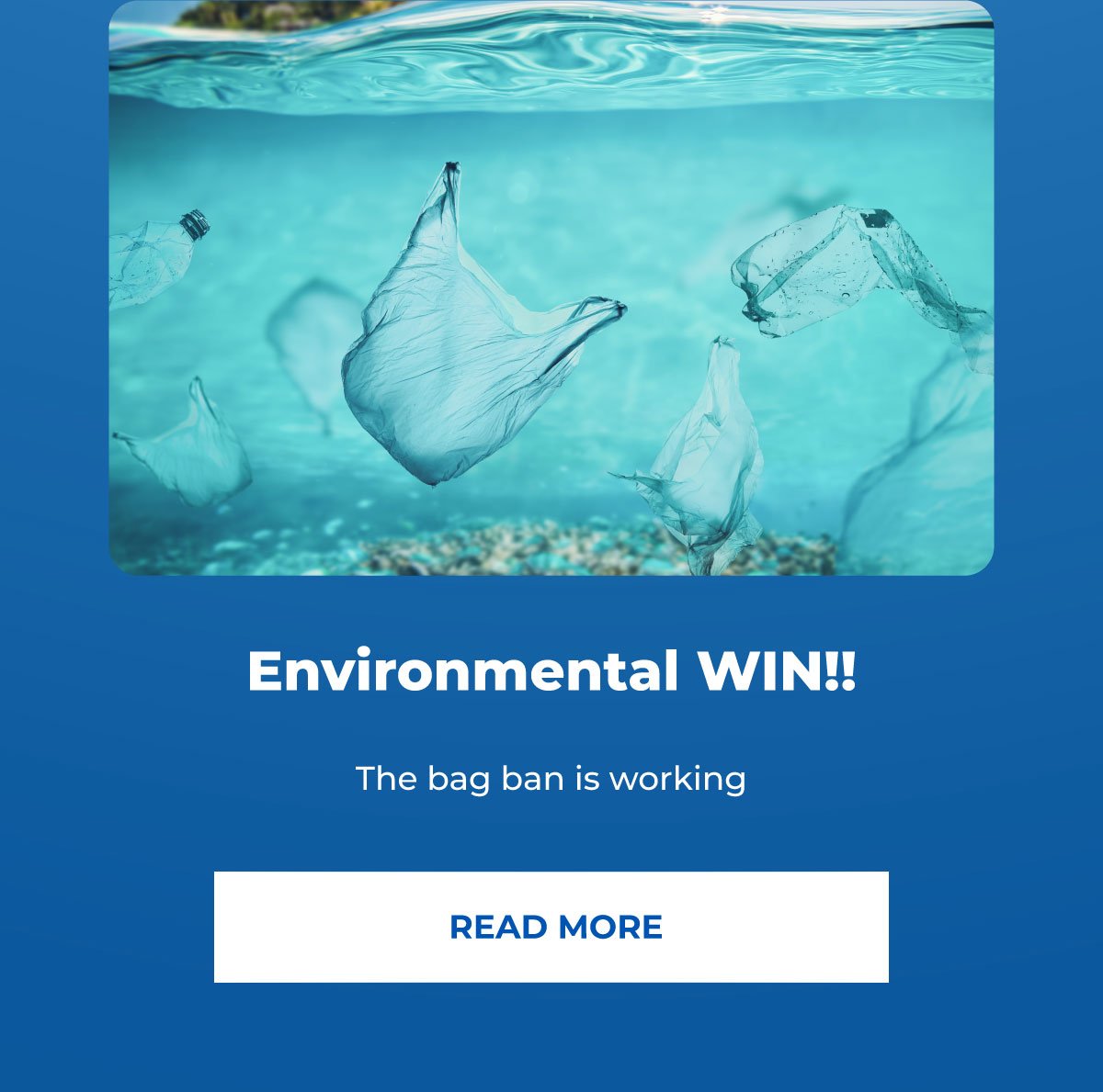 Environmental WIN!!