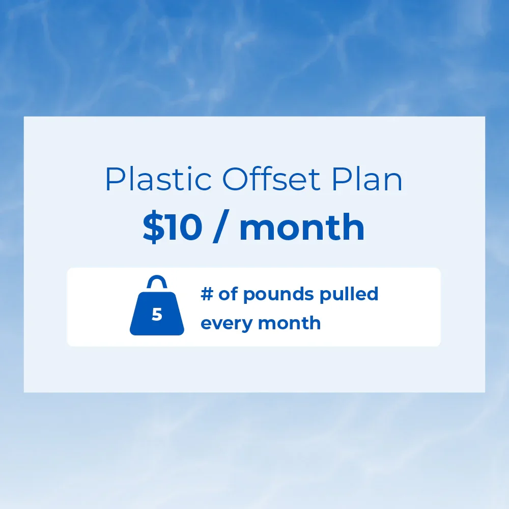 Image of Plastic Offset Subscription: Plastic Offset Plan