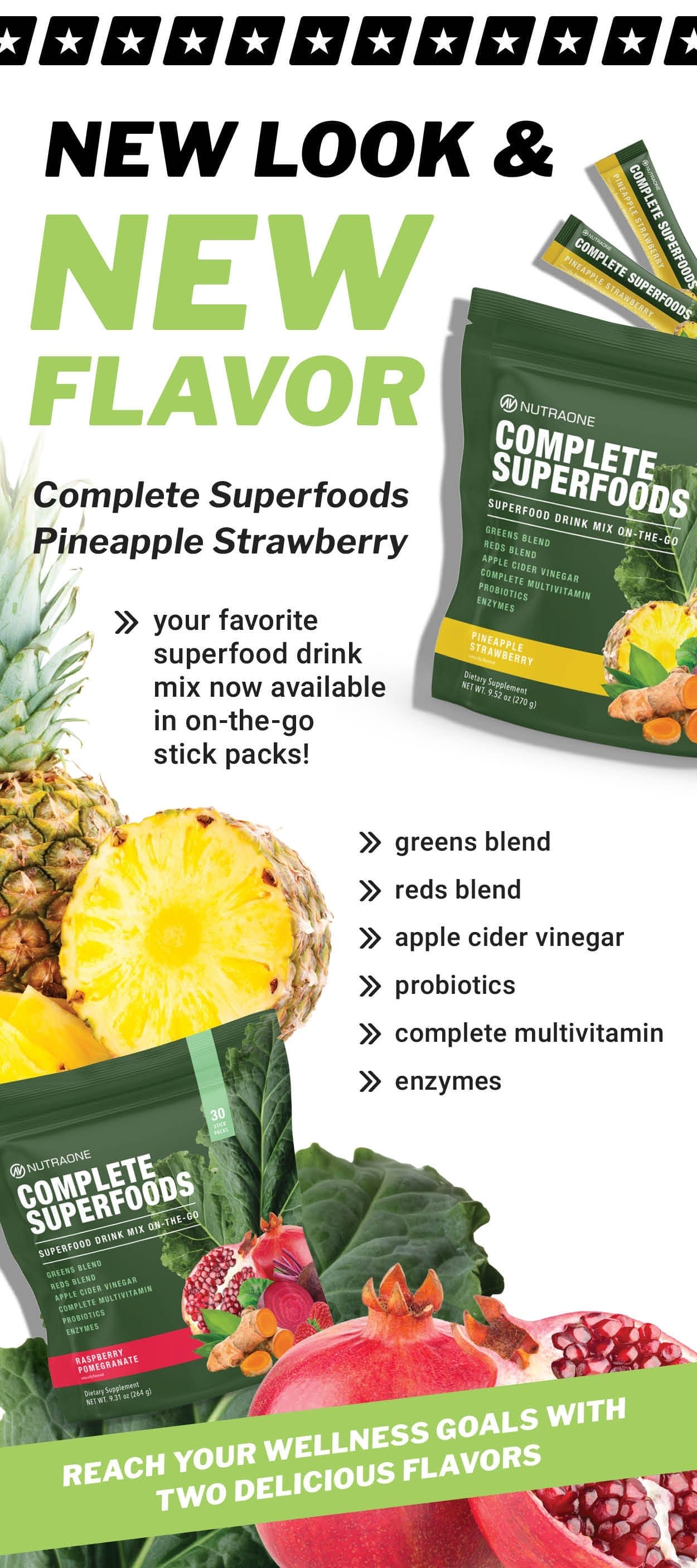 Shop the new Complete Superfoods stick-packs