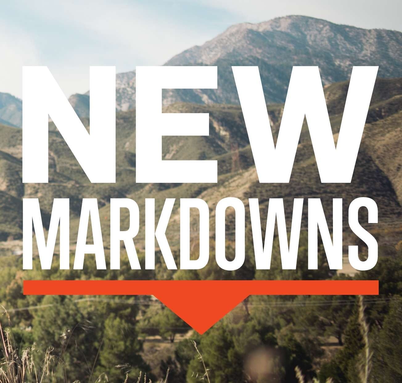 New Markdowns