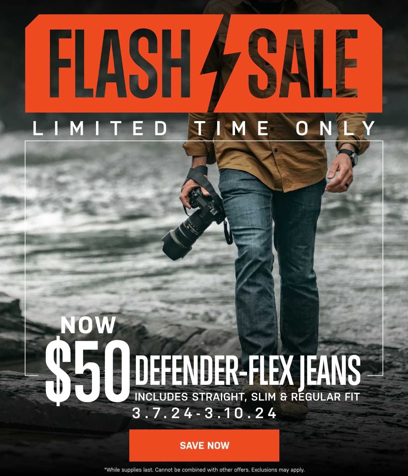 Defender Flex - FLASH SALE: Limited Time Only