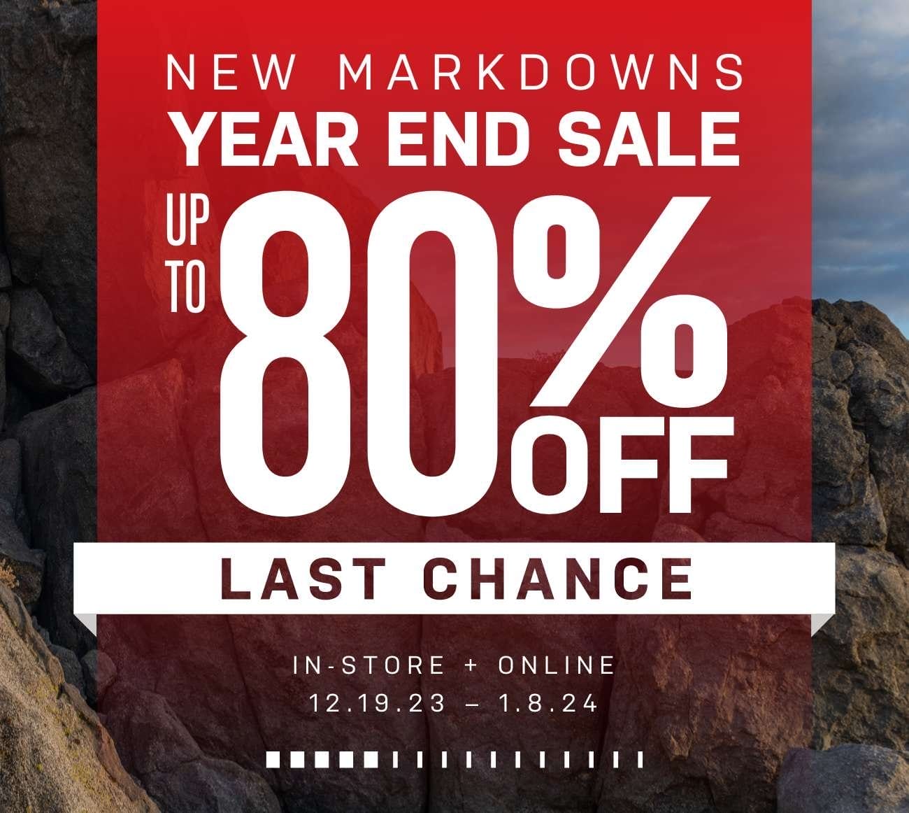 Year End Sale Last Chance