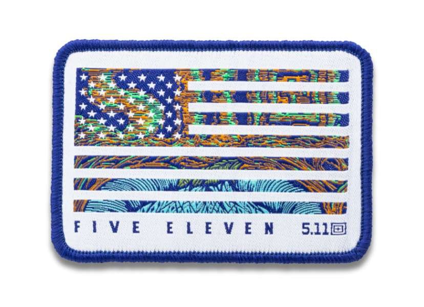 American Flag Psych Patch