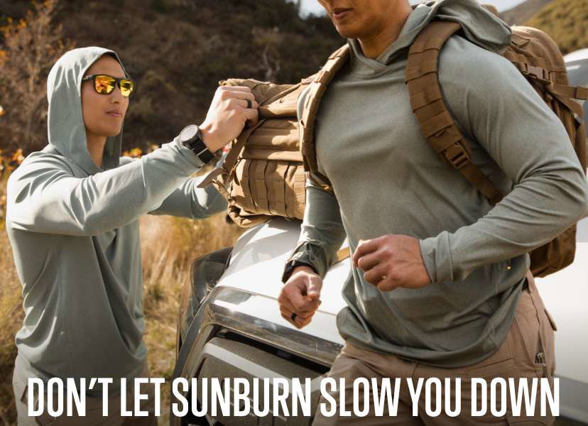 Don't let sunburn slow you down | Sulli collection