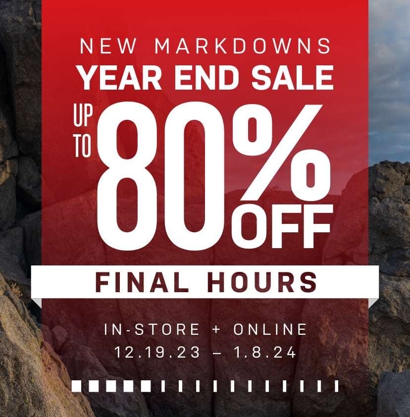 Year End Sale Final Hours