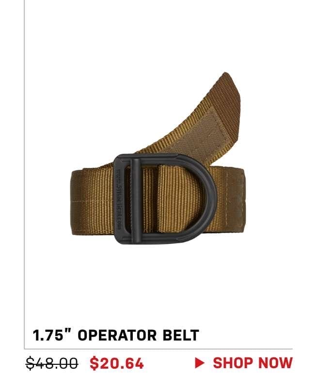 1.75'' Operator Belt