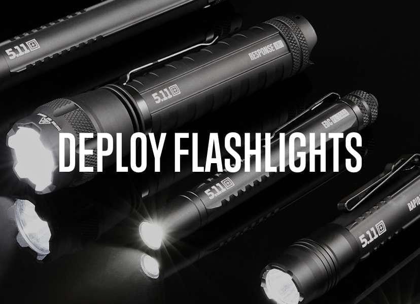 Deploy flashlights