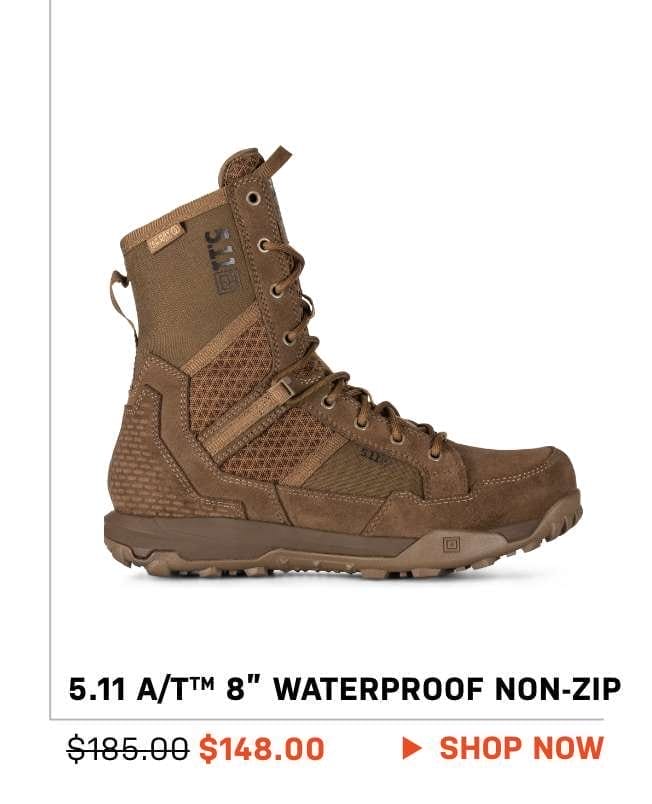 5.11 A/T 8'' Waterpoof Non-Zip Boot