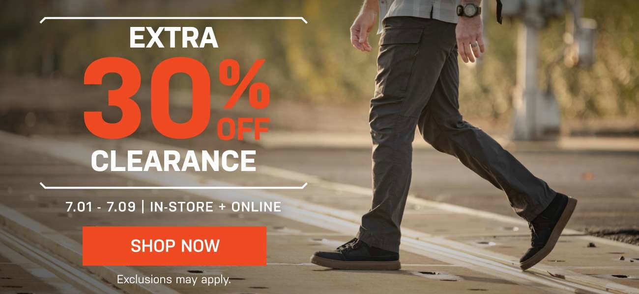 Extra 30% Off Clearance