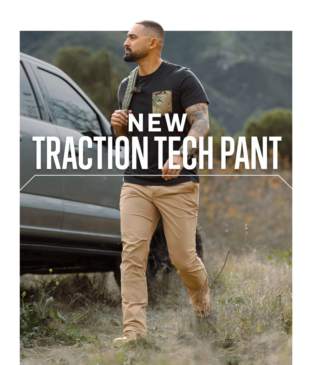 Introducing the New Traction Tech Pant