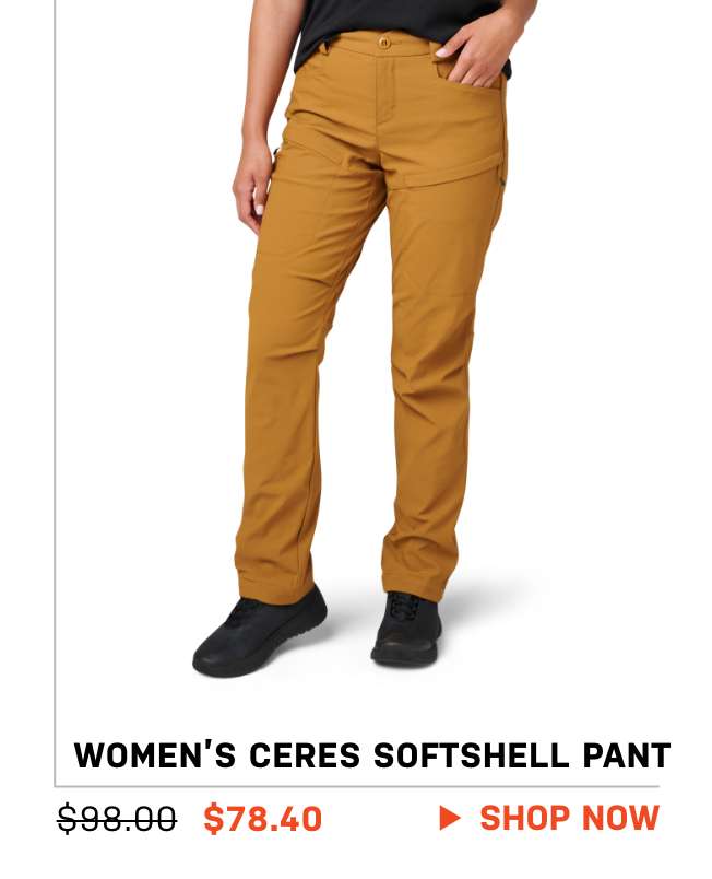 WOMEN'S CERES SOFTSHELL PANT