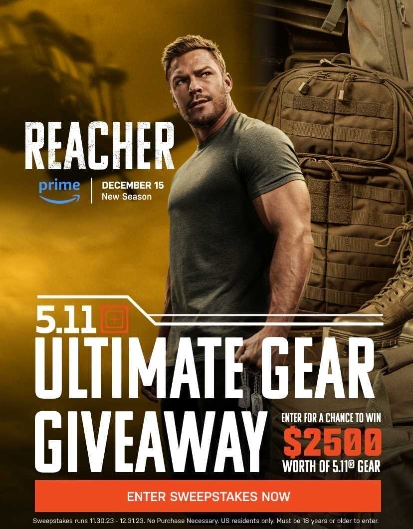 Reacher | Ultimate Gear Giveaway