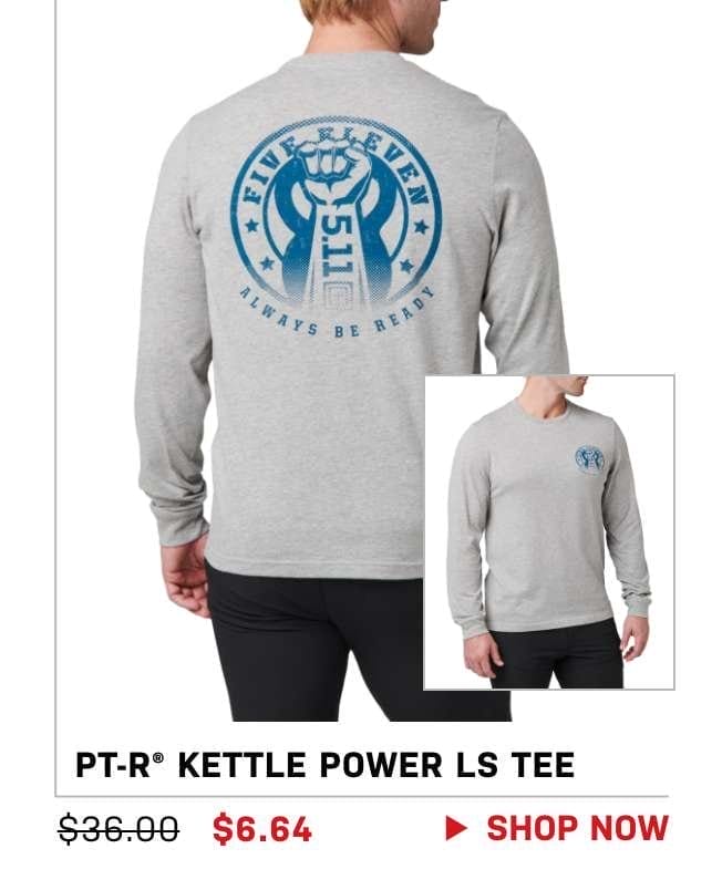 PT-R® Kettle Power LS Tee