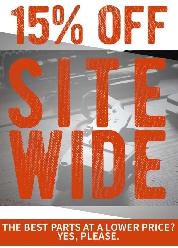 Save 15% off