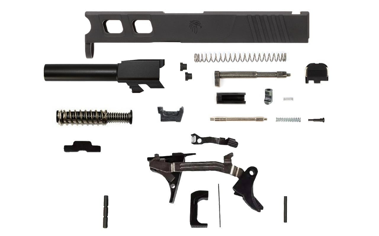 Image of Glock® 43 Compatible Pistol Build Kit w/ Black Elite Slide