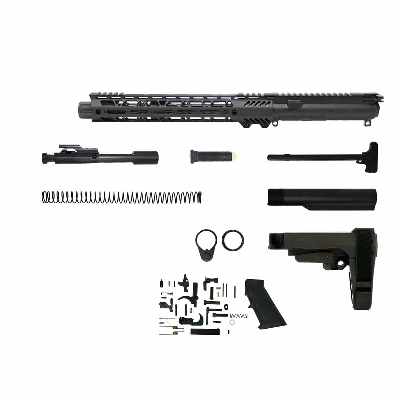 Image of 5.56 AR 15 Pistol Kit - 10.5