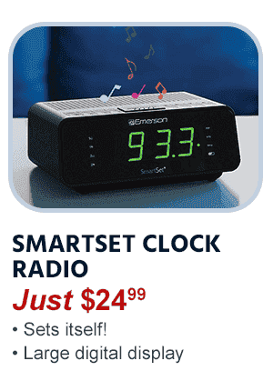 Smartset Clock Radio™