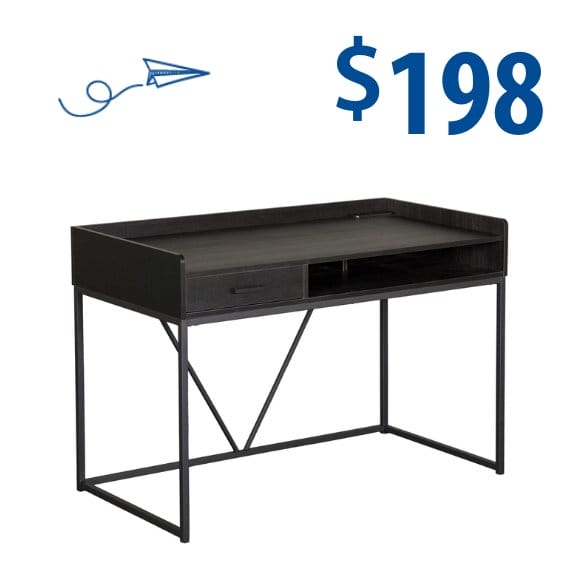 espresso desk at \\$198