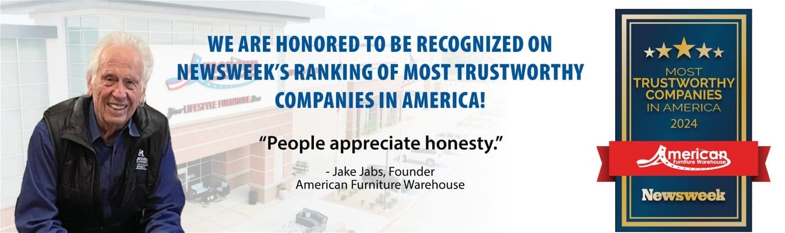 AFW made it on Newsweek's 2024 'Most Trustworthy Companies in America' list