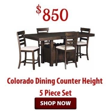 5 Piece Dining Set at \\$850 