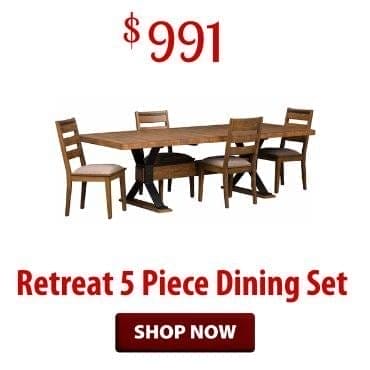 5 Piece Dining set at \\$991