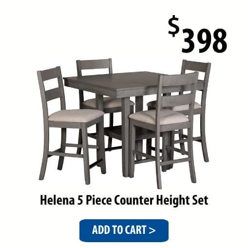 Helena 5 Counter Height Set