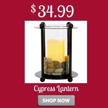 Cypress Lantern at \\$34.99