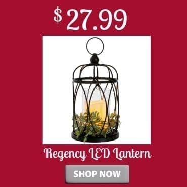 Regency LED Lantern at \\$27.99