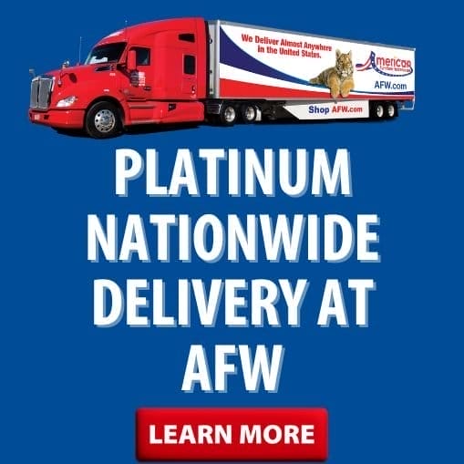 Platinum nationwide delivery at AFW