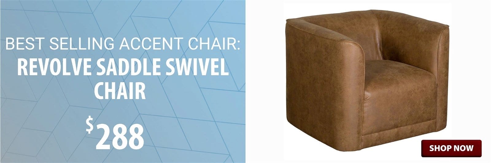 Best selling accent chair at \\$288