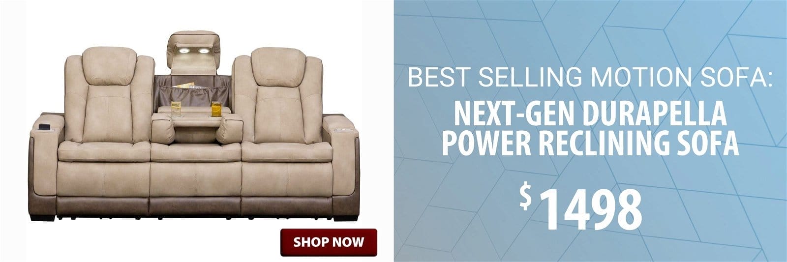 Best selling motion sofa at \\$1498