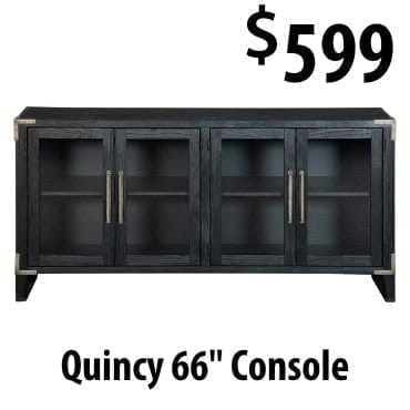 Quincy 66 inch console