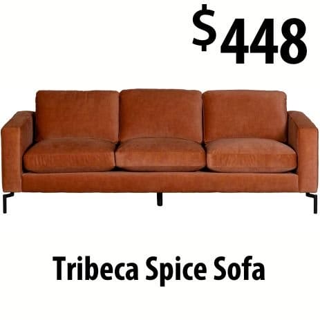 Spice Sofa at \\$448