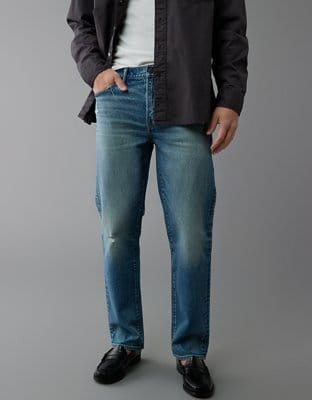 AE EasyFlex Original Straight Ripped Jean