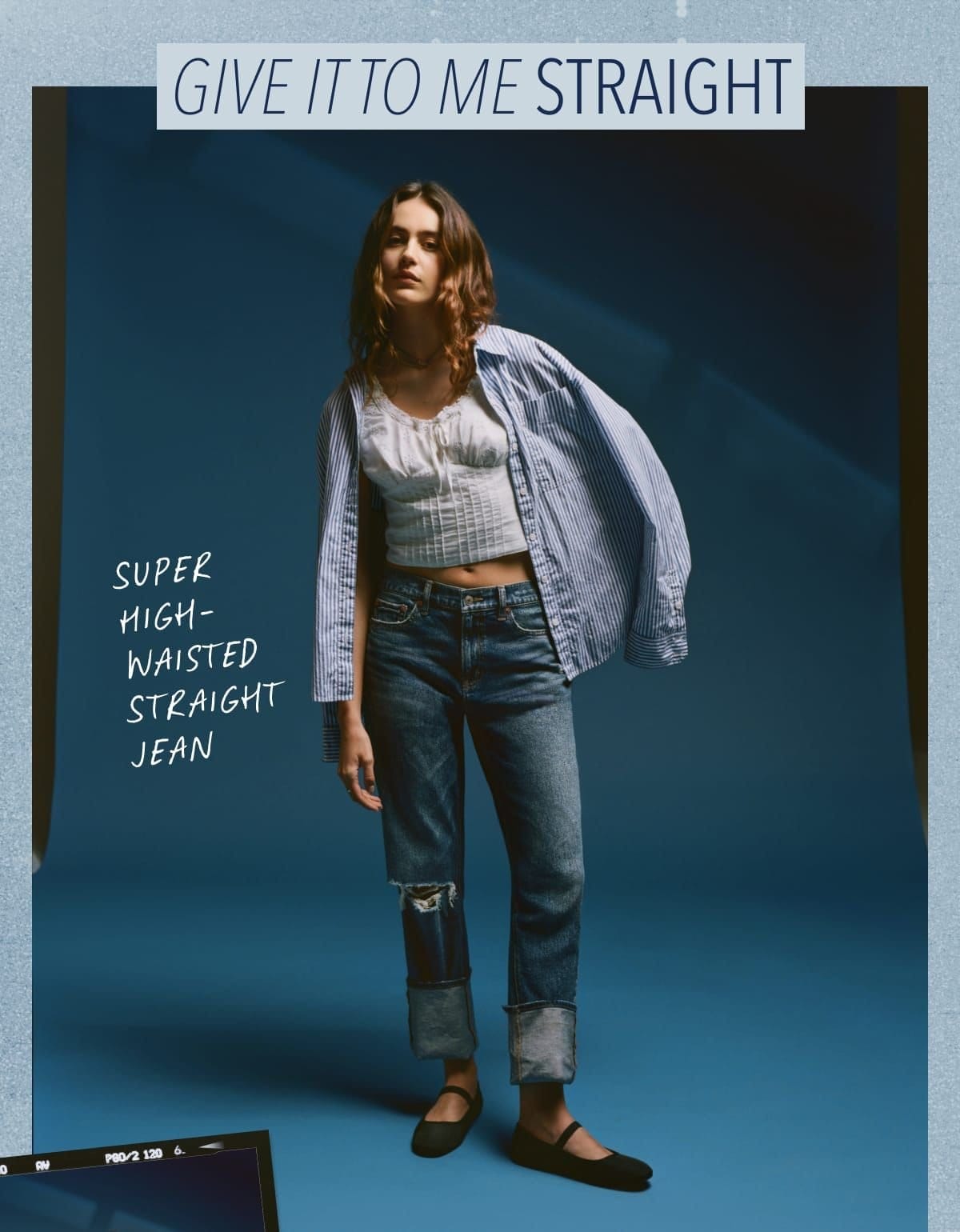 Give It To Me Straight | Super High-Waisted Straight Jean