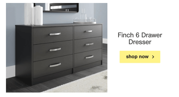Finch 6 Drawer Dresser Shop now