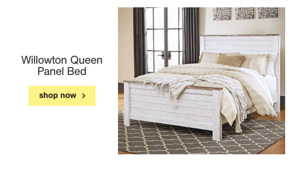 Willowton Queen Panel Bed Shop Now