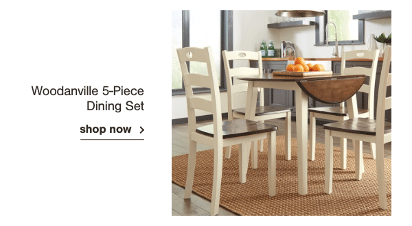 Woodanville 5-piece dining set shop now