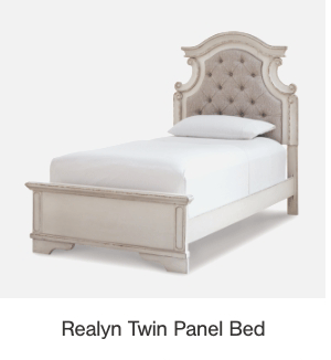 Realyn Twin Panel Bed