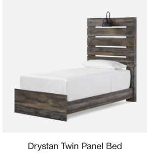 Drystan Twin Panel Bed