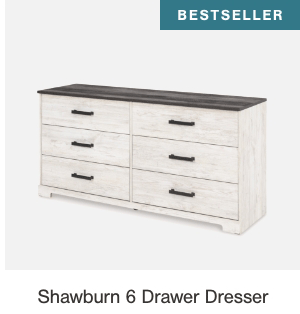 Bestseller Shawburn 6 Drawer Dresser