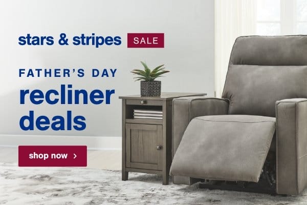 Stars & Stripes Sale Father's Day Recliner Deals Shop now