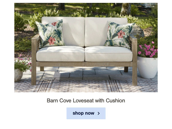 Barn Cove Loveseat with cushion shop now
