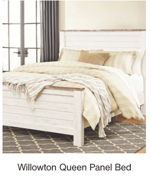 Willowton Queen Panel Bed